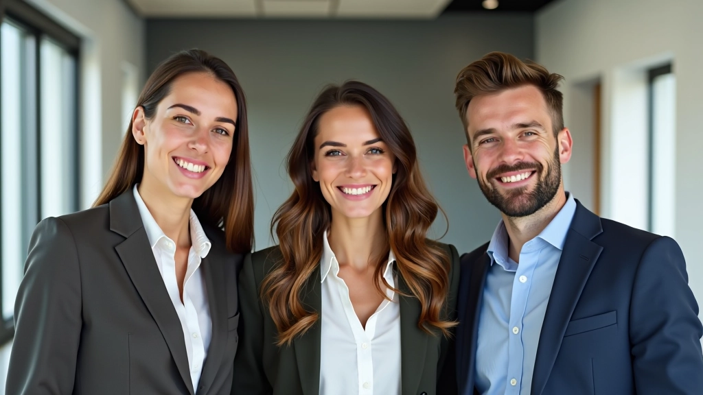 Groupe de personnes collaborant et communiquant efficacement dans un environnement professionnel inclusif