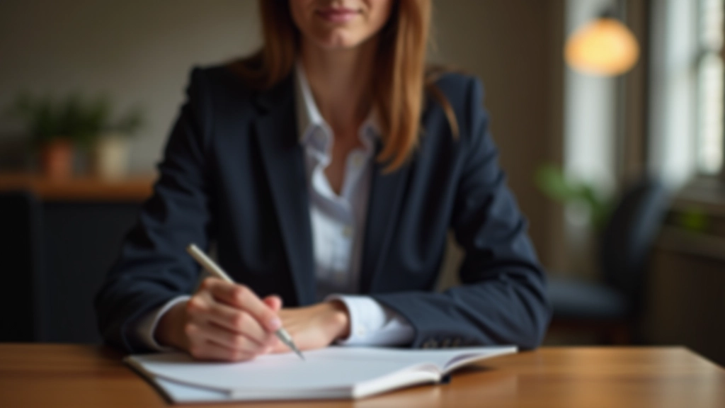 Personne prenant des notes pendant une réunion, montrant l'importance de documenter et de retenir les informations clés